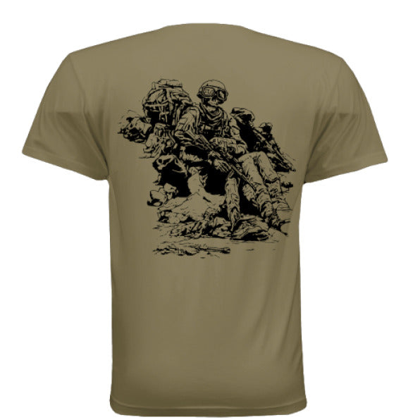 MILITARY GREEN - BACK