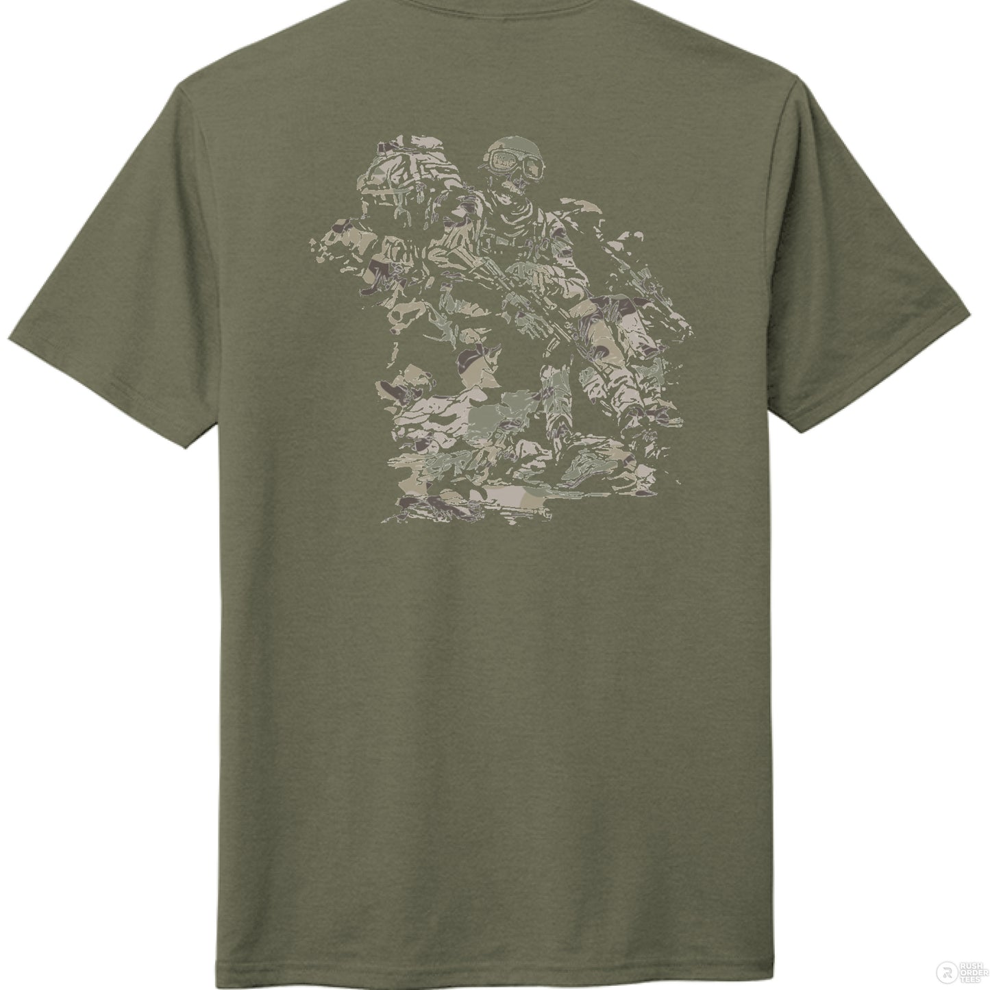 Military Grn F - BACK