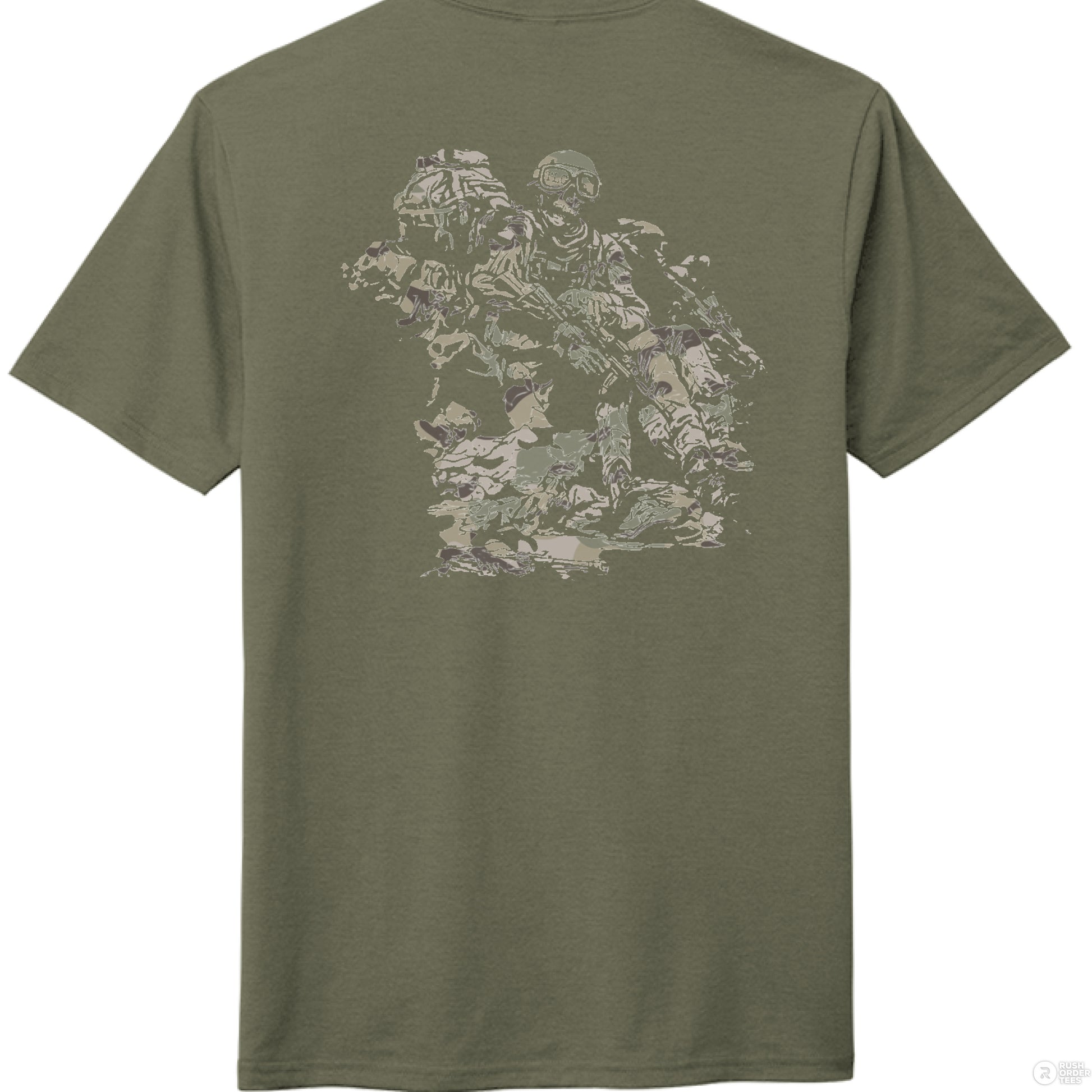 Military Grn F - BACK