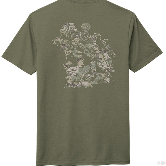 Military Grn F - BACK